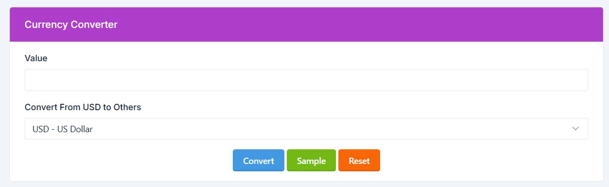 This Free Currency converter Tool Shows the Real Exchange Rate